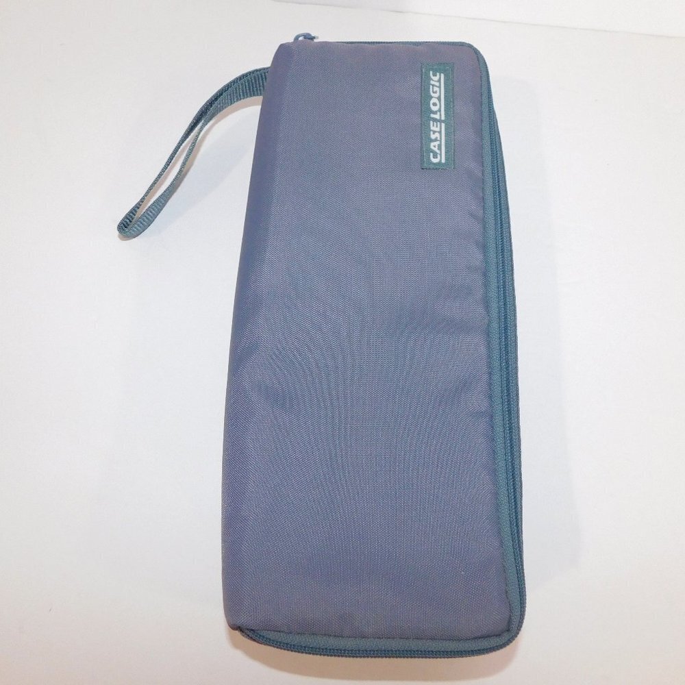 Case Logic 14 Cassette Tape Storage Vintage Travel Carrying Case
